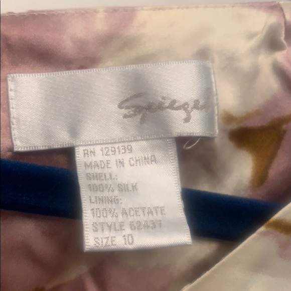 Spigel floral silk dress - Picture 3 of 6